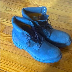 Blue Timberland Boots sz12